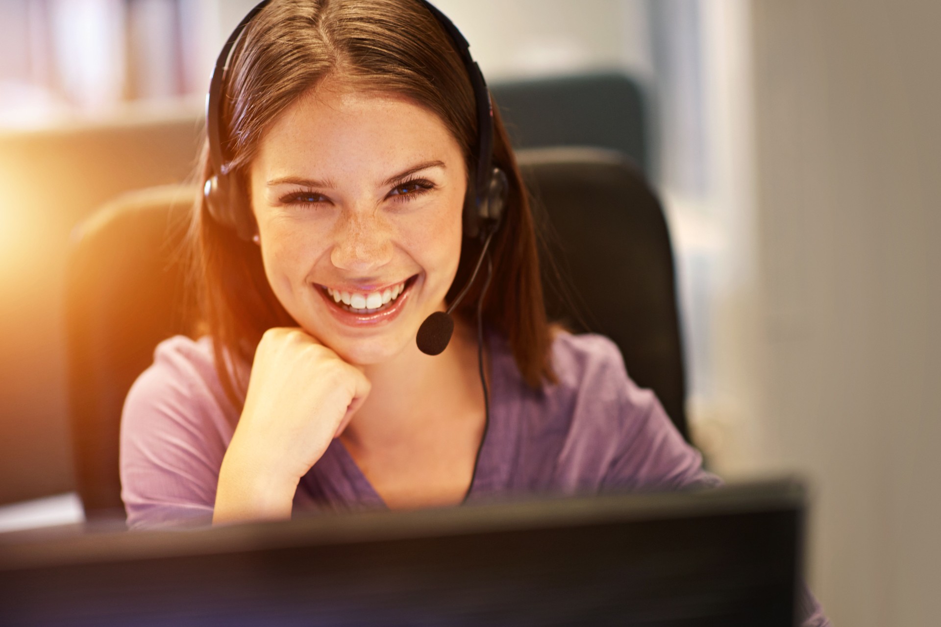 I'm the first voice our clients hear